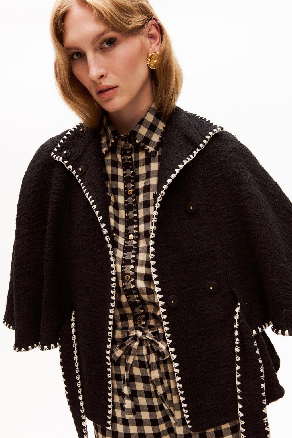 Brio Cape Coat - Carolina K