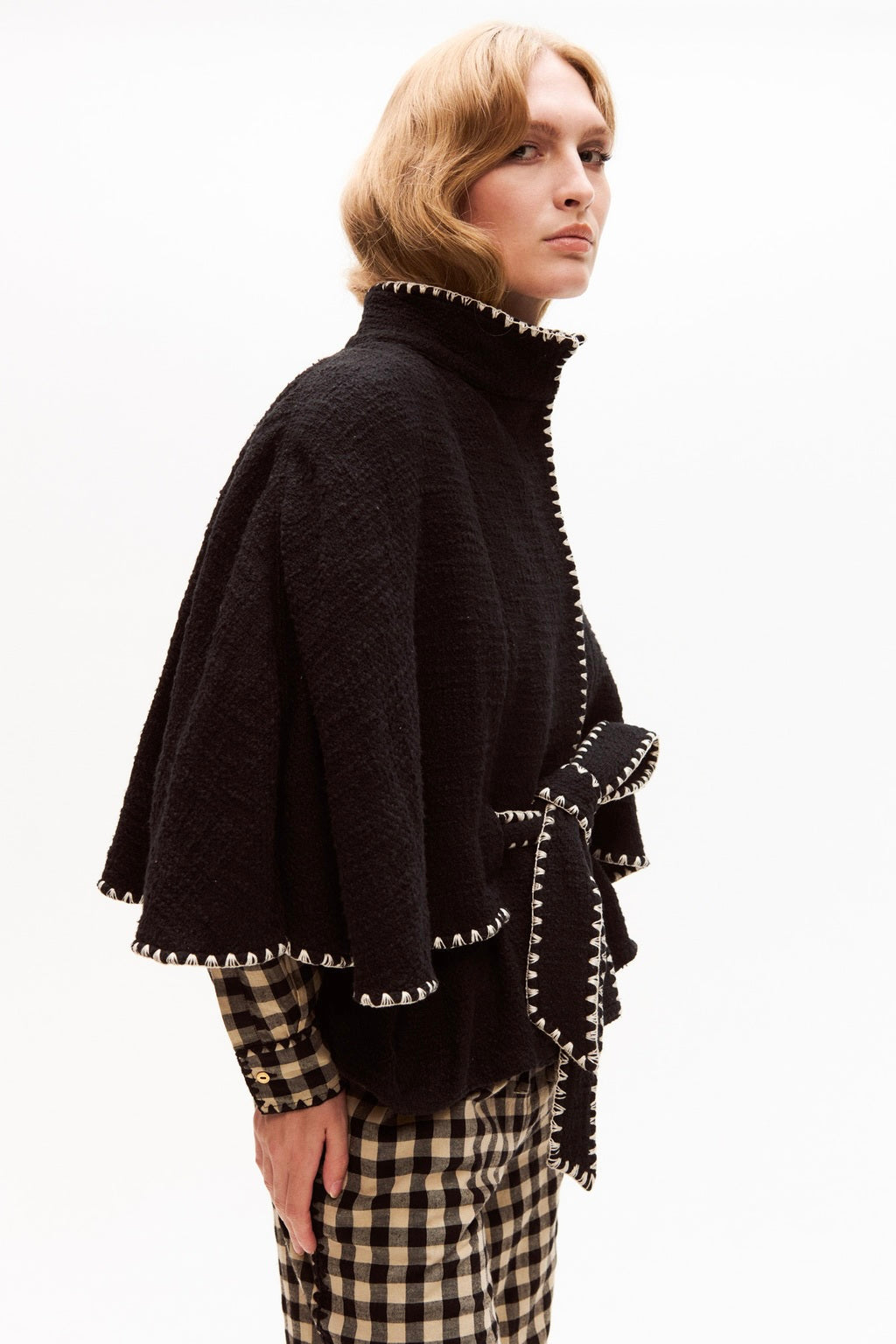 Brio Cape Coat - Carolina K