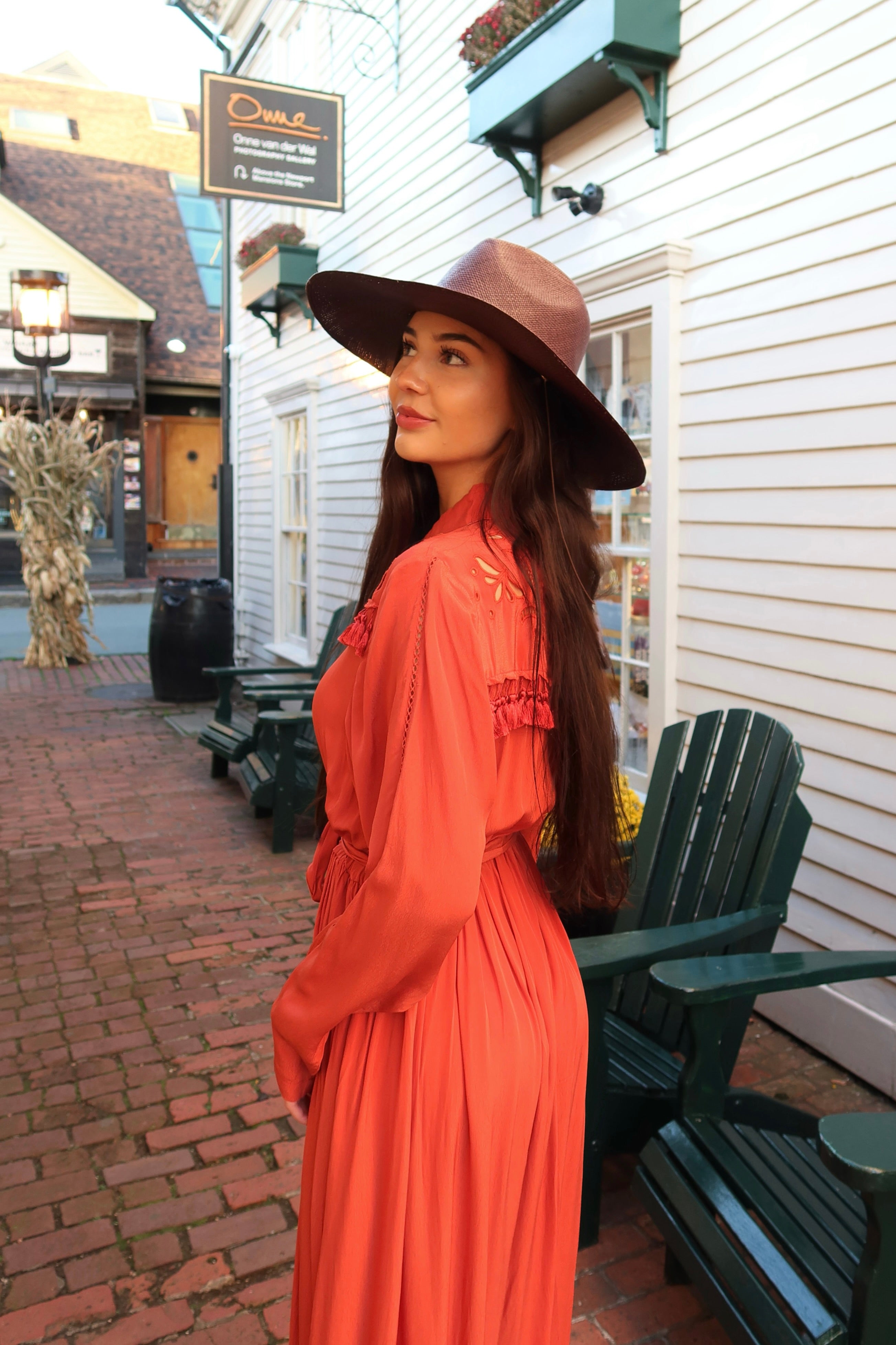 Tassel Cumbre Peach Dress