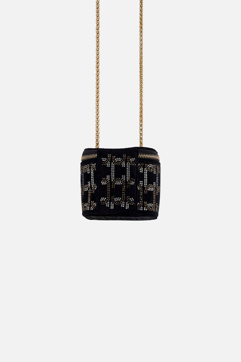 Mini Box Bag - Solid Black