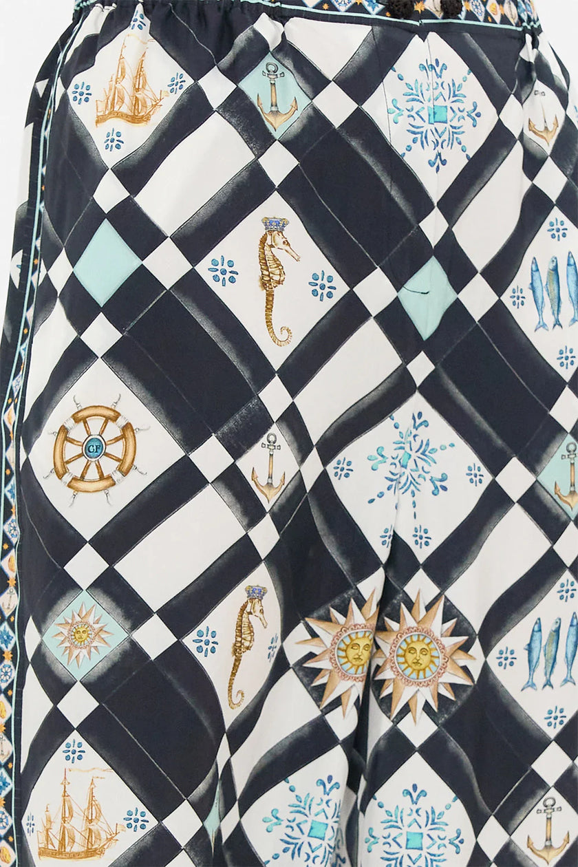 Pant Button Front Lounge Pant - Folk Afloat