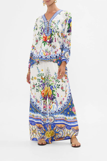 Straight Leg Pant - Tiles Darls