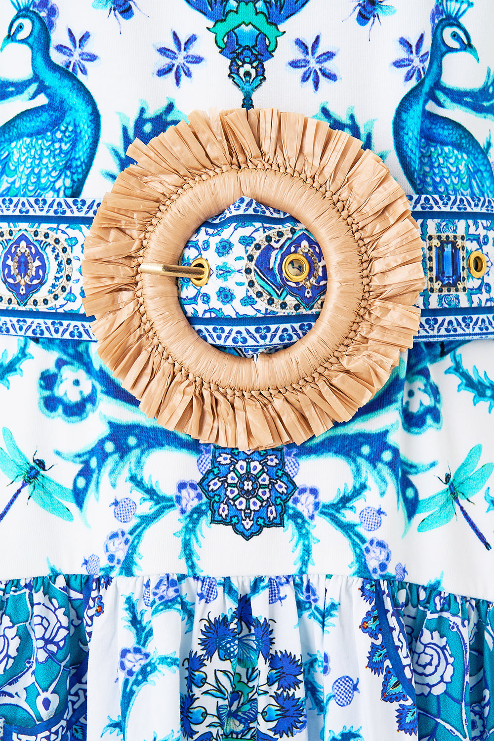 Jersey Tank Dress With Contrast Skirt - Isnik Lullaby