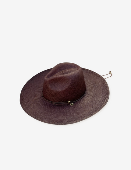 Adjustable Leather Tie Classic Straw Hat