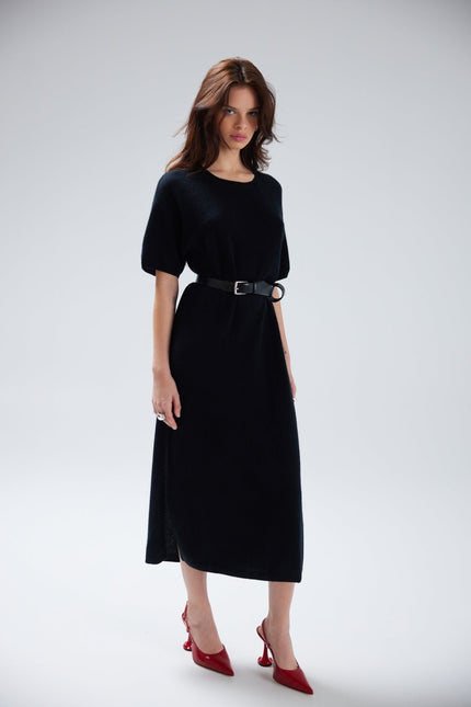 Cashmere Midi Tee Dress