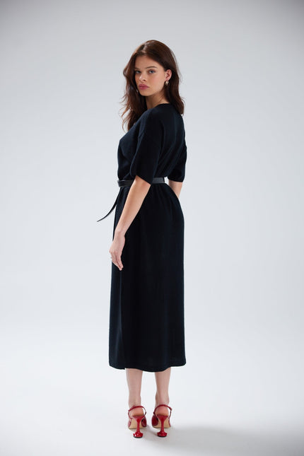 Cashmere Midi Tee Dress