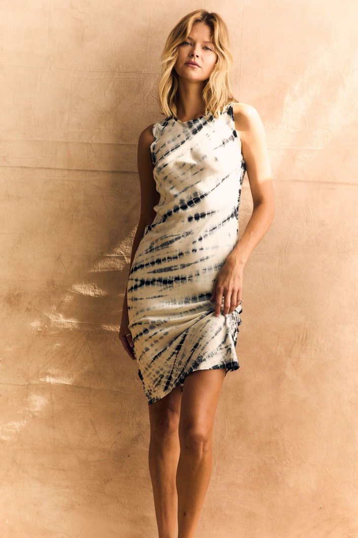 Original Midi Halter Silk Dress