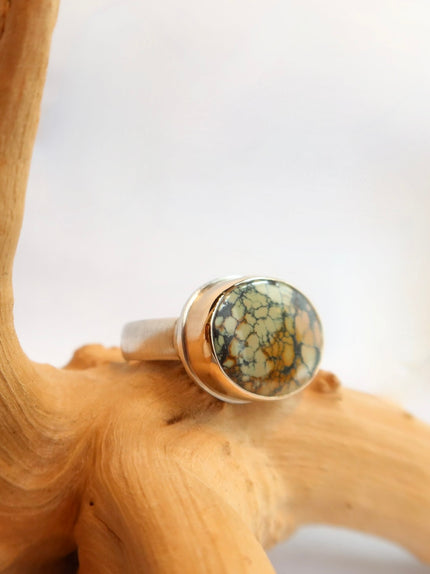 14k Damele Turquoise Ring - 6