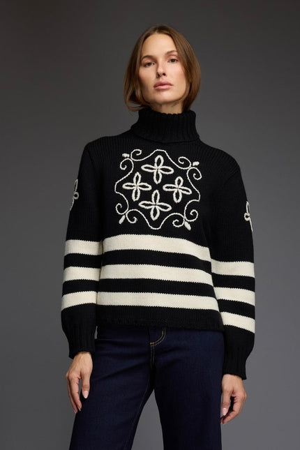 Knitted Turtleneck Sweater
