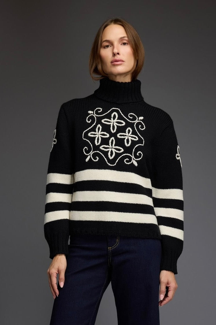 Knitted Turtleneck Sweater