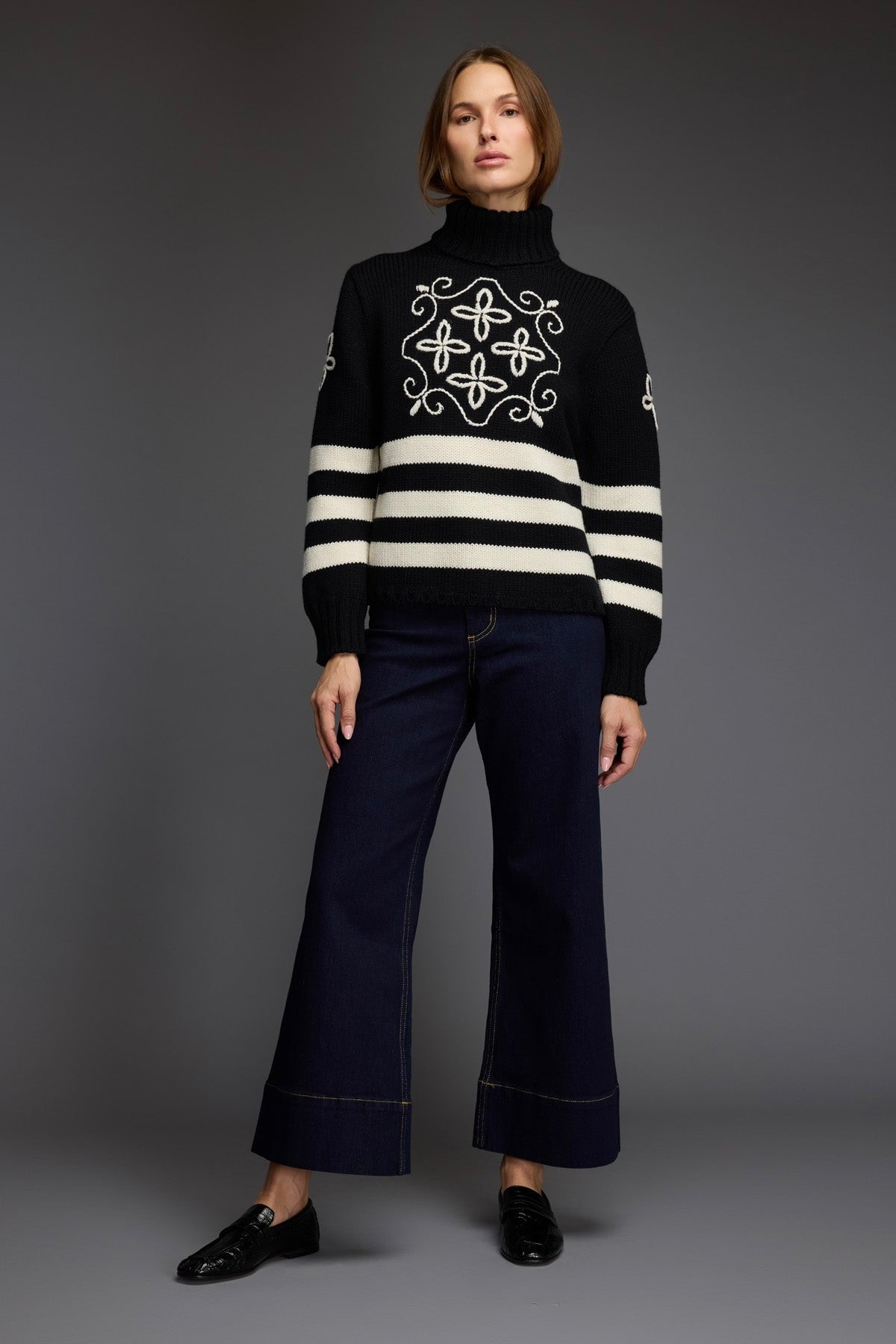 Knitted Turtleneck Sweater