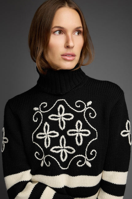 Knitted Turtleneck Sweater