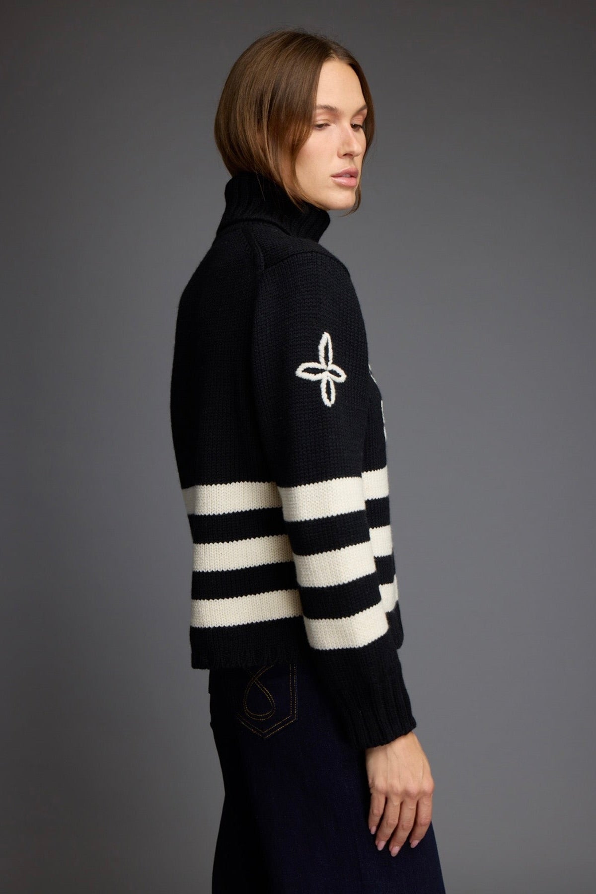 Knitted Turtleneck Sweater