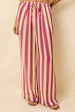 Crinkle Sheer Striped Pant