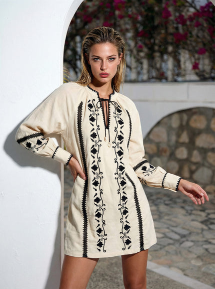Classic Embroidered Dress
